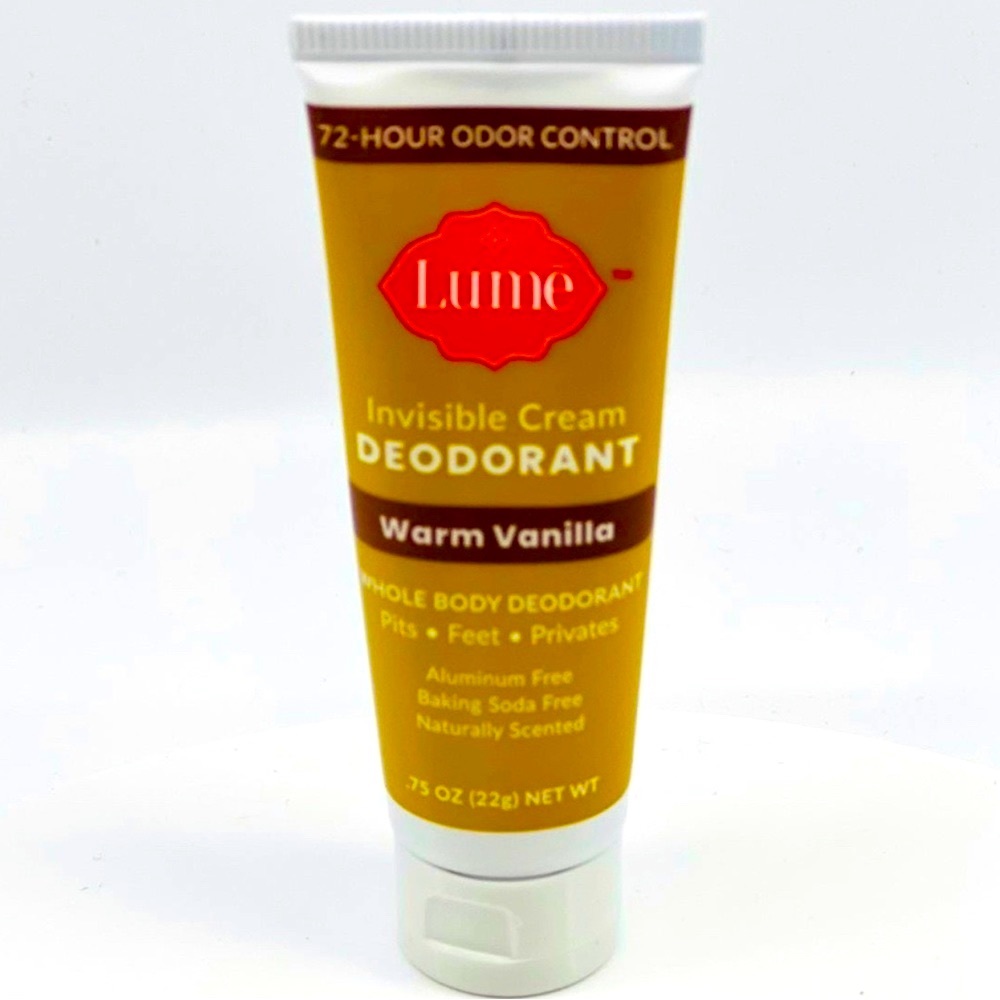Cream Deodorant Tube .75OZ Travel Size Warm Vanilla RARE ORIGINAL FORM…